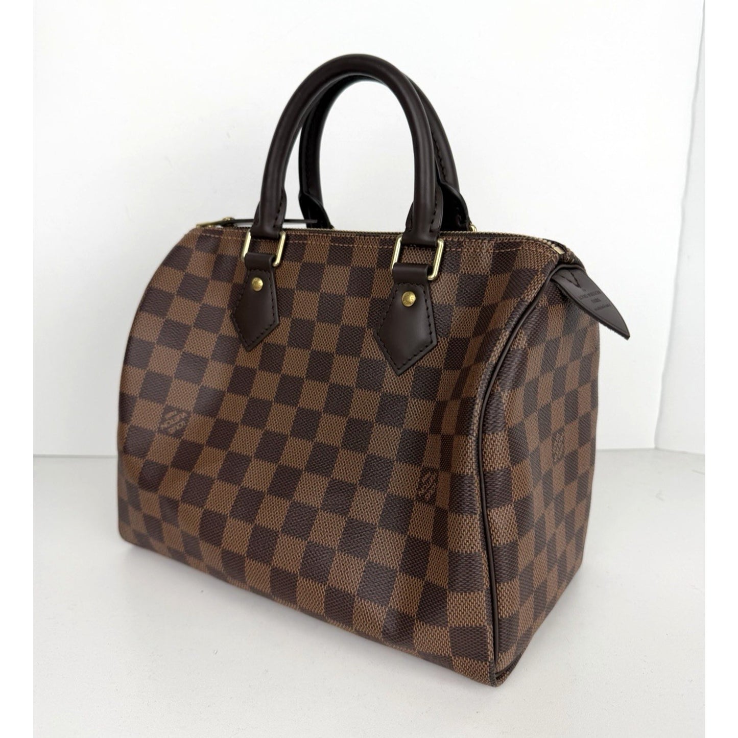 Louis Vuitton Speedy Bag 25 in Damier Ebene Coated Canvas NFC E6