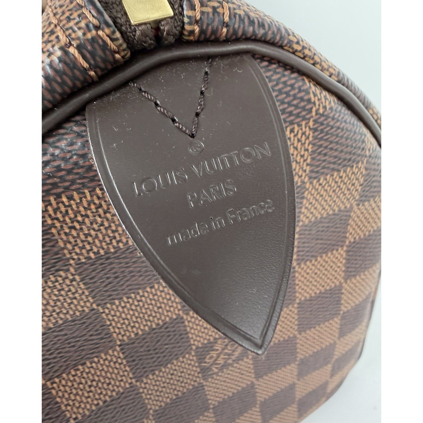 Louis Vuitton Speedy Bag 25 in Damier Ebene Coated Canvas NFC E6