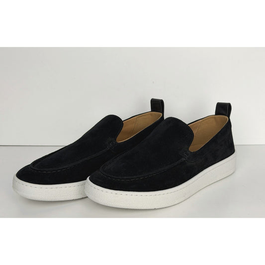 Lanvin Cruiser Suede Moccasin Loafers in Black 46EU (12 US Men)
