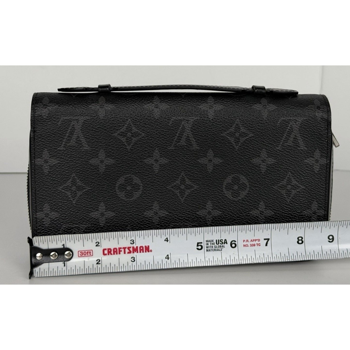 Louis Vuitton Zippy XL Wallet in Black Monogram Eclipse Canvas
