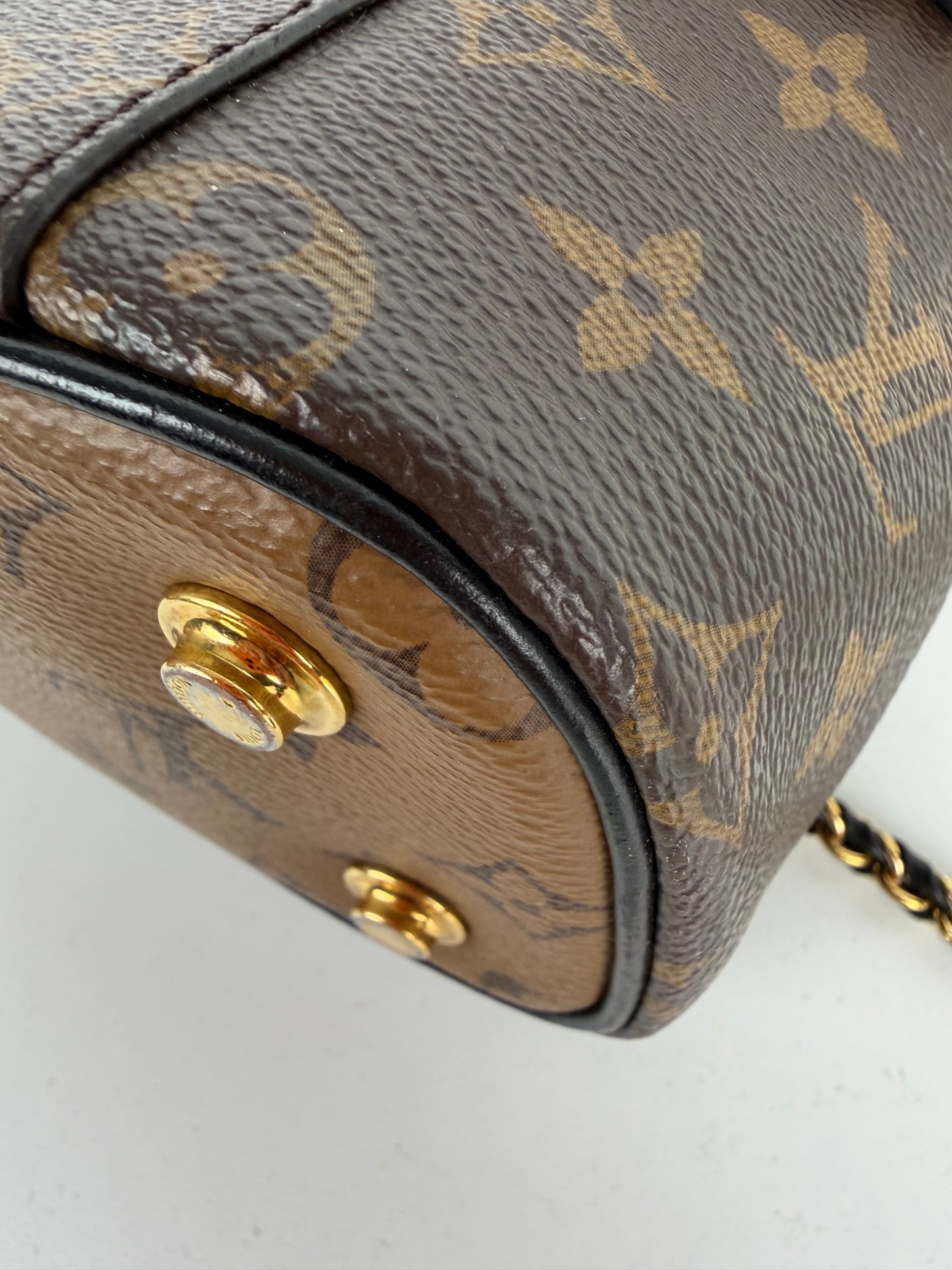 Louis Vuitton Vanity PM Bag in Brown LV Reverse Monogram Coated Canvas 2021 YC-5