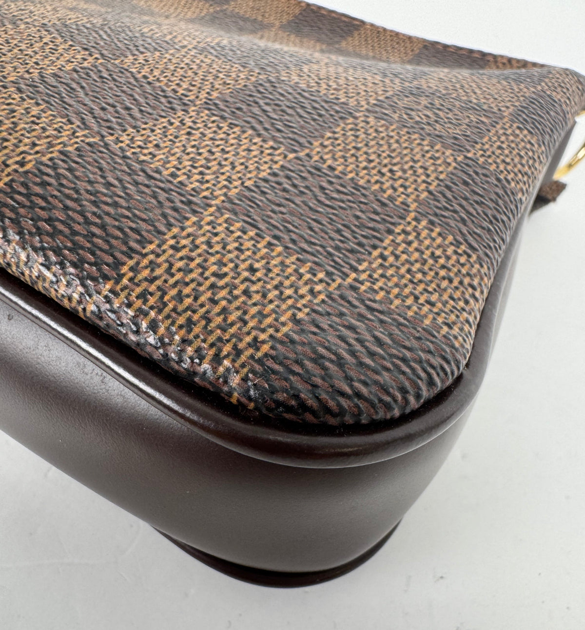 Louis Vuitton Pochette Accessoires in Damier Ebene Coated Canvas YS07