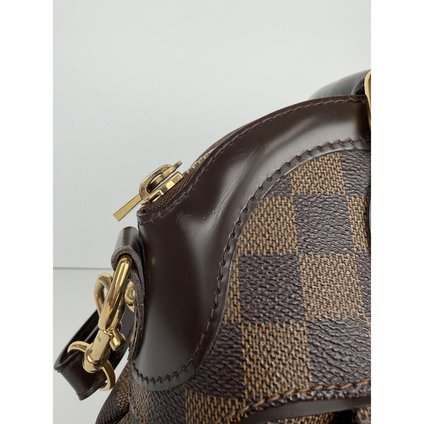 Louis Vuitton Trevi PM Handle Bag in Damier Ebene Coated Canvas 2013