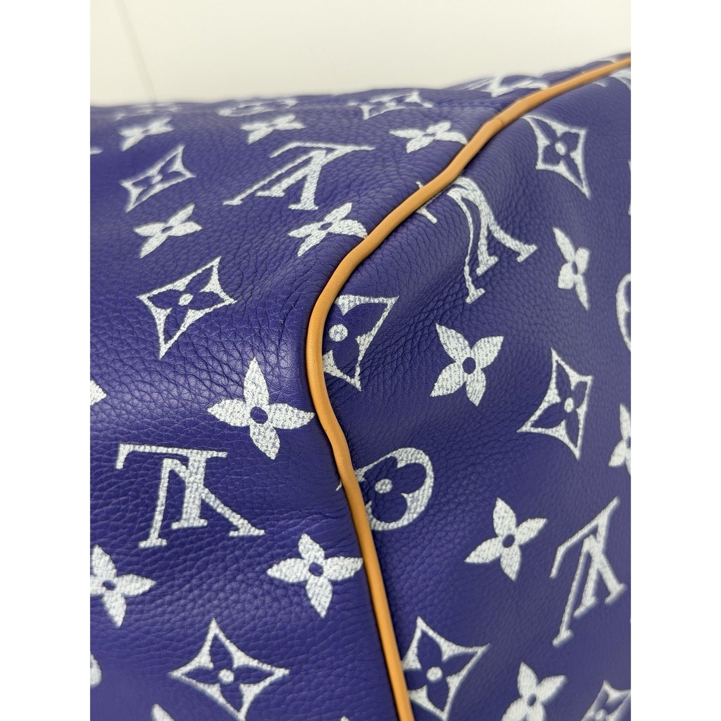 Louis Vuitton Speedy P9 Bandouliere 40 in Purple Monogram Calfskin Microchipped