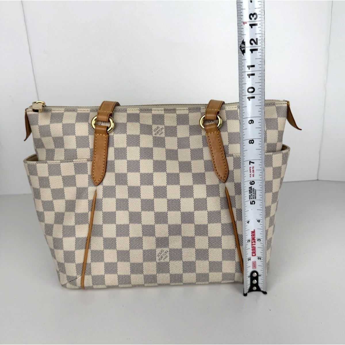 Louis Vuitton Totally PM Shoulder Bag in Damier Azur Coated Canvas 2010 S-08