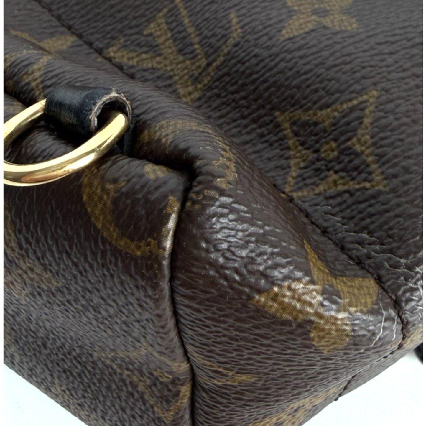 Louis Vuitton Palm Springs Mini Backpack Bag in Brown Coated Canvas 2020 D7