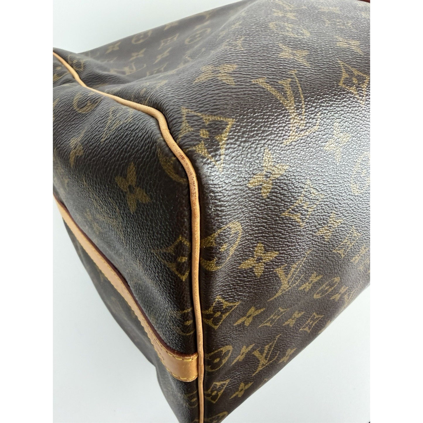 Louis Vuitton Monogram Keepall Travel Duffle Bag 55 in LV Monogram Canvas 2000 S