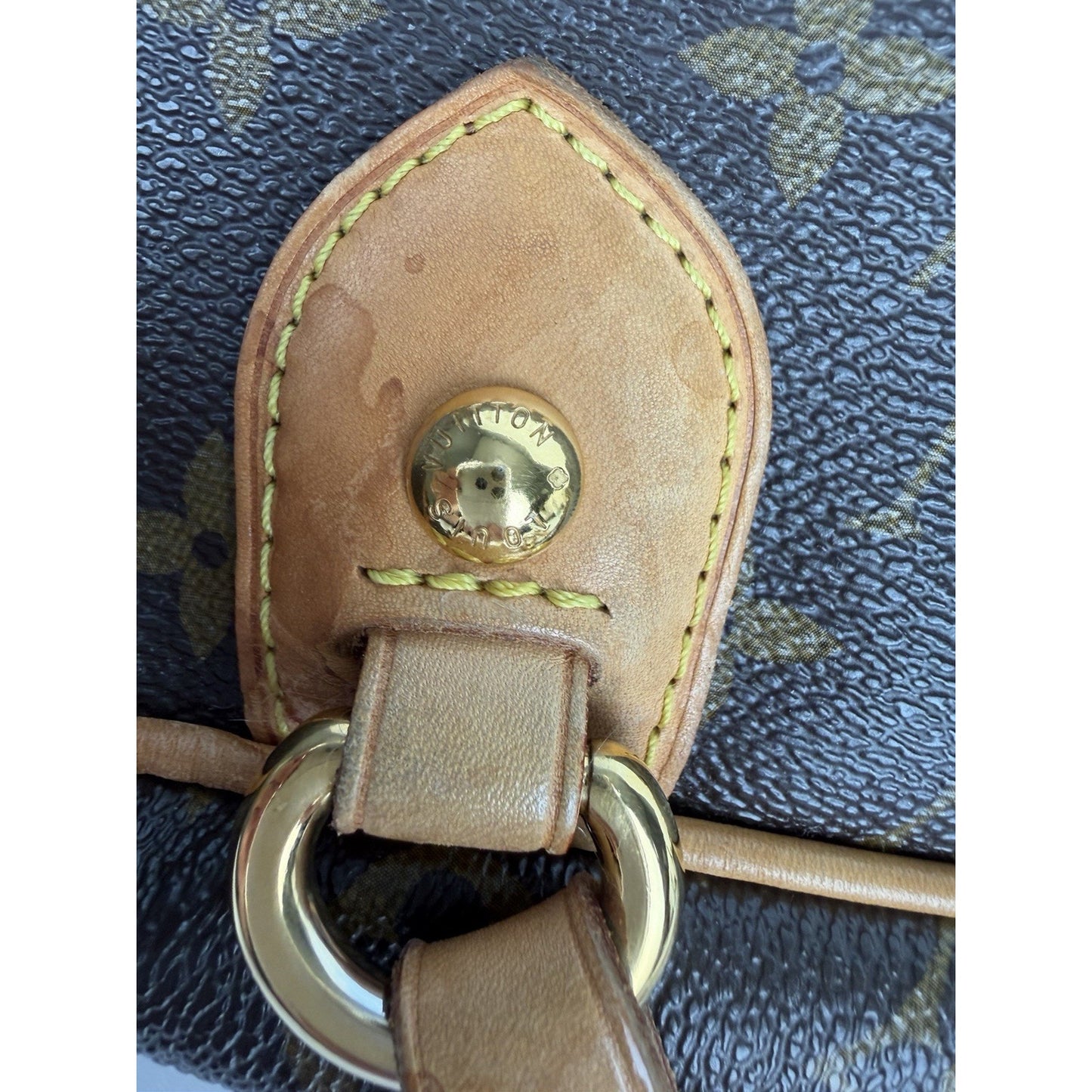 Louis Vuitton Monogram Montorgueil GM Shoulder Bag in Brown Coated Canvas 2012 S