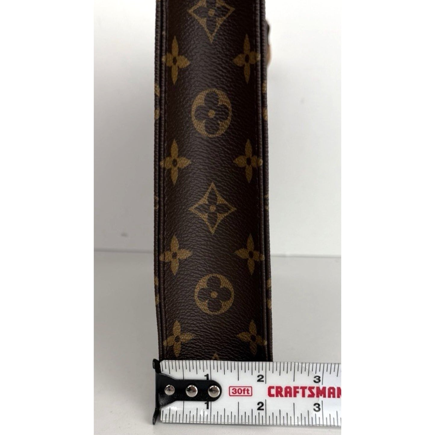 Louis Vuitton Toiletry Pouch Bag 26 in Brown Monogram Coated Canvas NFC S