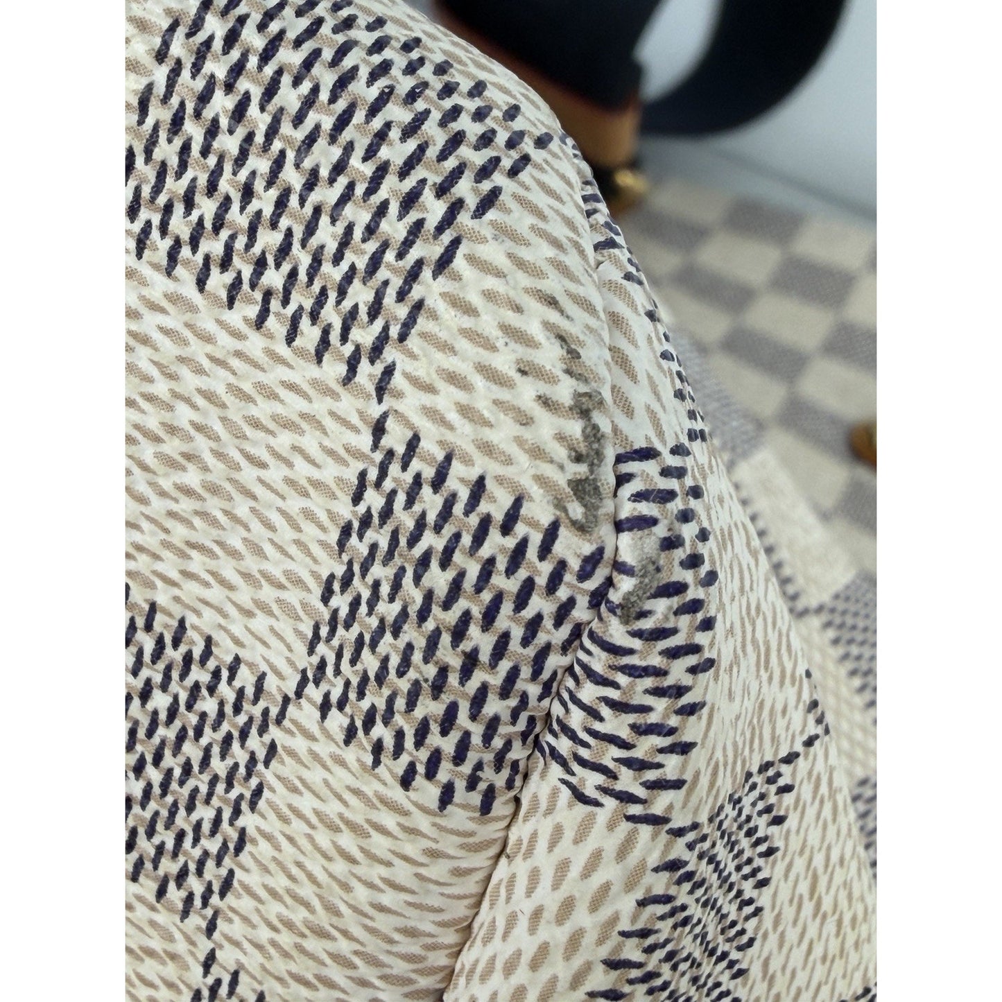 Louis Vuitton Beach Cabas PM Tote Bag in Damier Azur Coated Canvas 2012 E-8