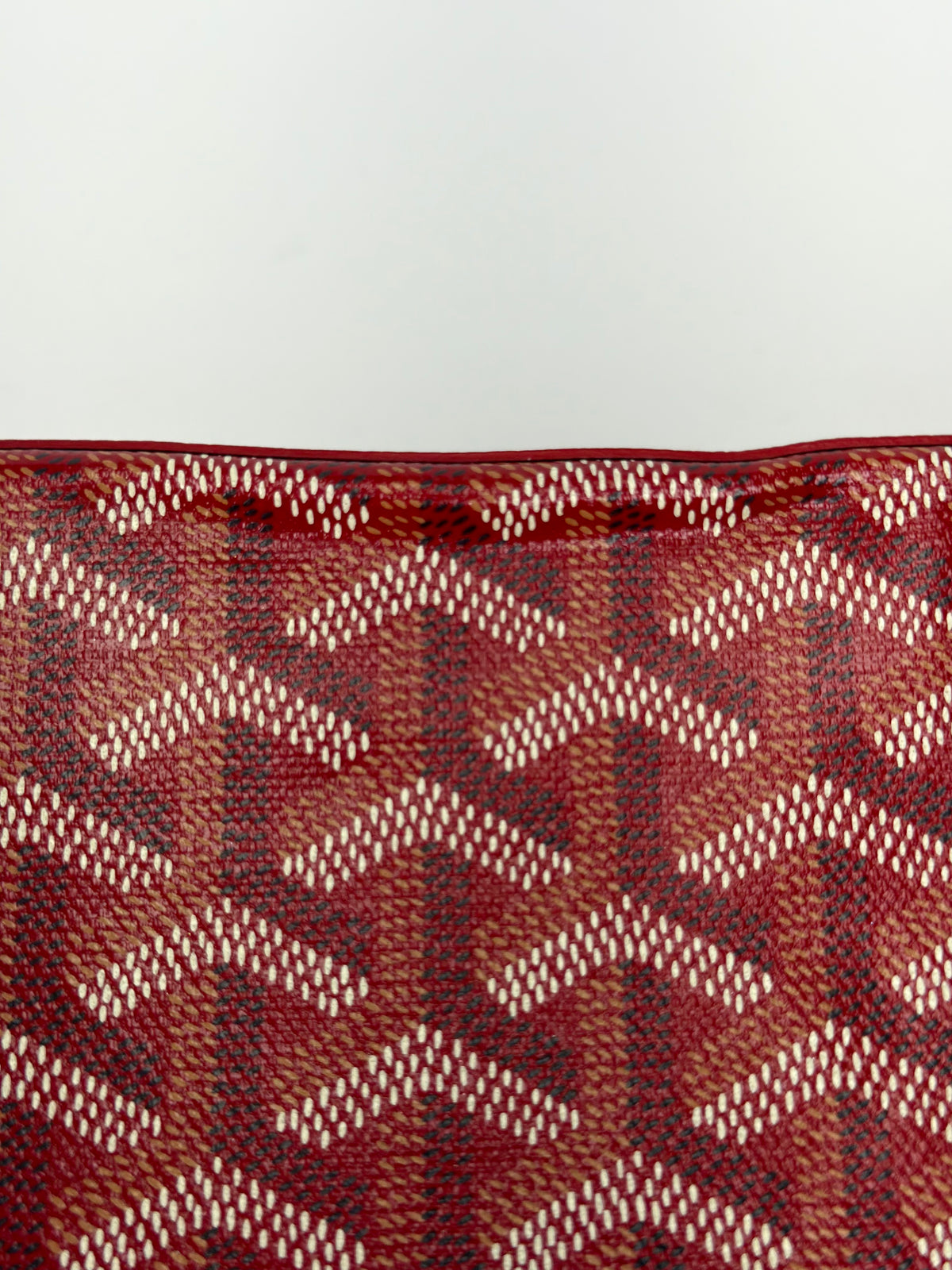 Goyard Rouette Structure PM Bag in Red Goyardine Coated Canvas YF-2