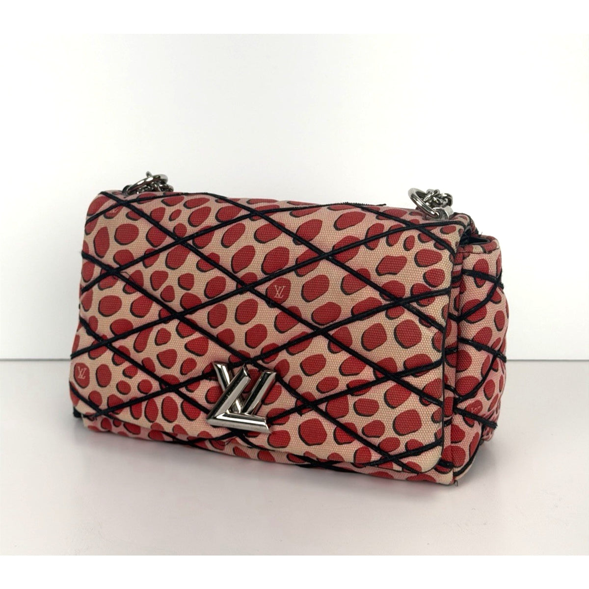 Louis Vuitton Go-14 PM Shoulder Bag in Jungle Dots Malletage Canvas 2016 E2