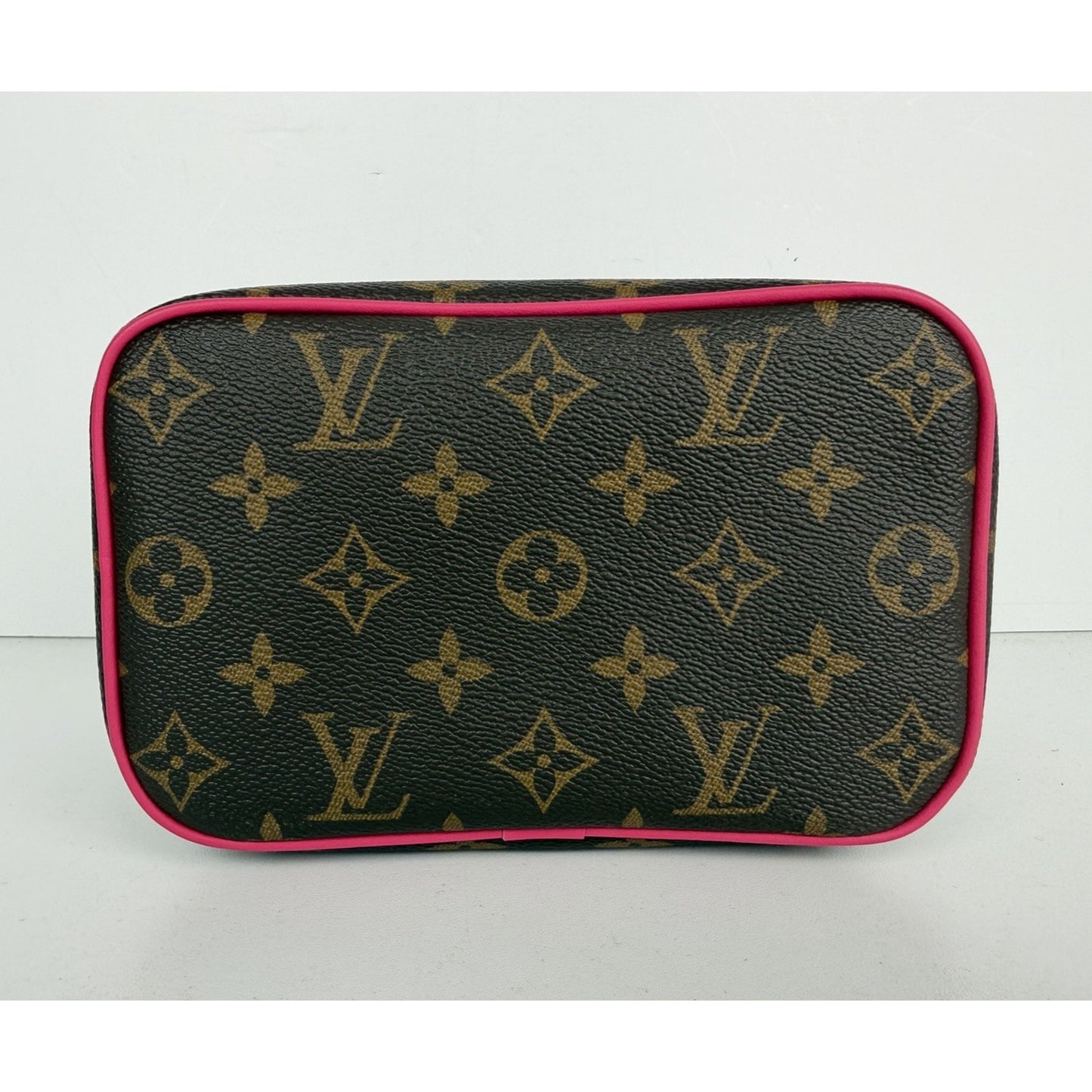 Louis Vuitton Nice Mini Vanity Case in Brown LV Monogram Coated Canvas NFC S-06