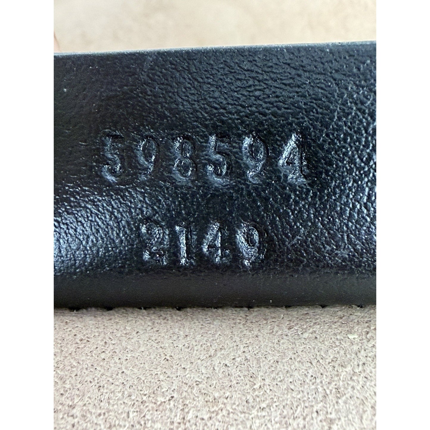 Gucci GG Marmont Vanity Mini Backpack in Black Quilted Matelasse Leather