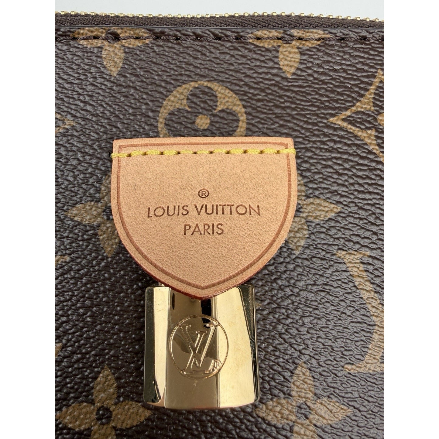 Louis Vuitton Rivoli MM Satchel Bag in Brown Monogram Coated Canvas NFC C5