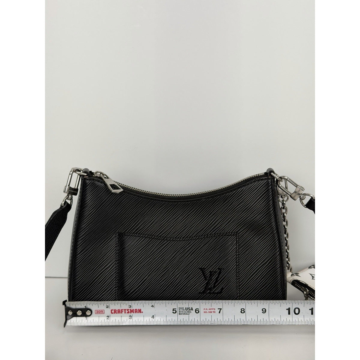 Louis Vuitton Marelle Bag in Black Epi Leather with Coin Monogram Pouch NFC C-3
