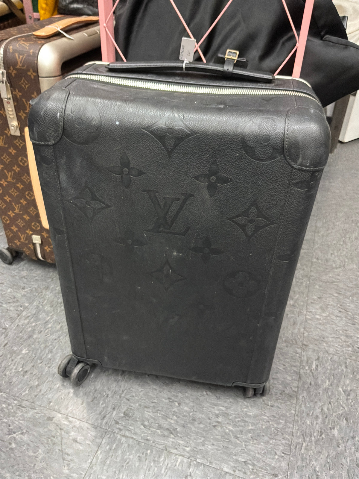 Louis Vuitton Black Suitcase