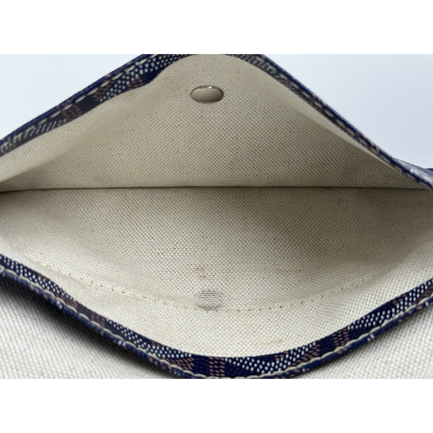 GOYARD Coated Canvas Pouch for St. Louis