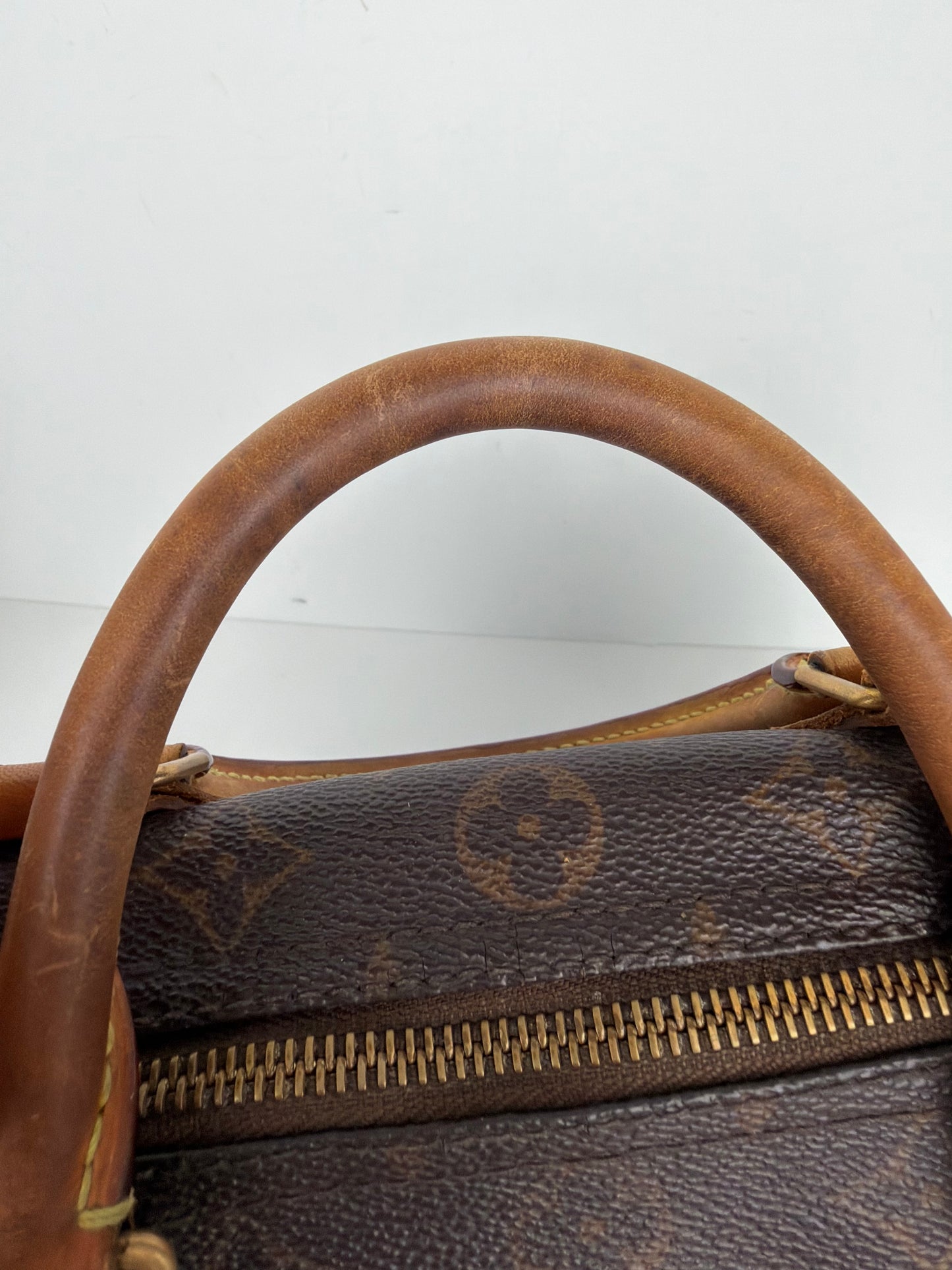 Louis Vuitton Speedy Bag 30 in Brown LV Monogram Coated Canvas 2007 YS