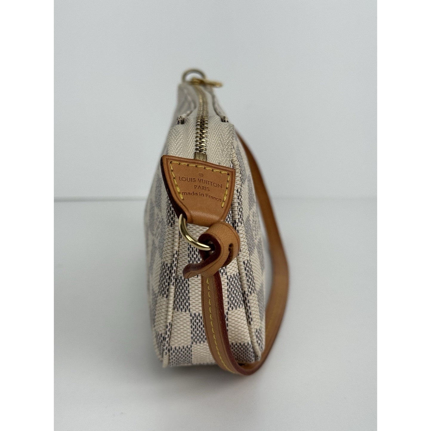 Louis Vuitton Damier Azur Pochette Accessoires with Golden Hardware C-1