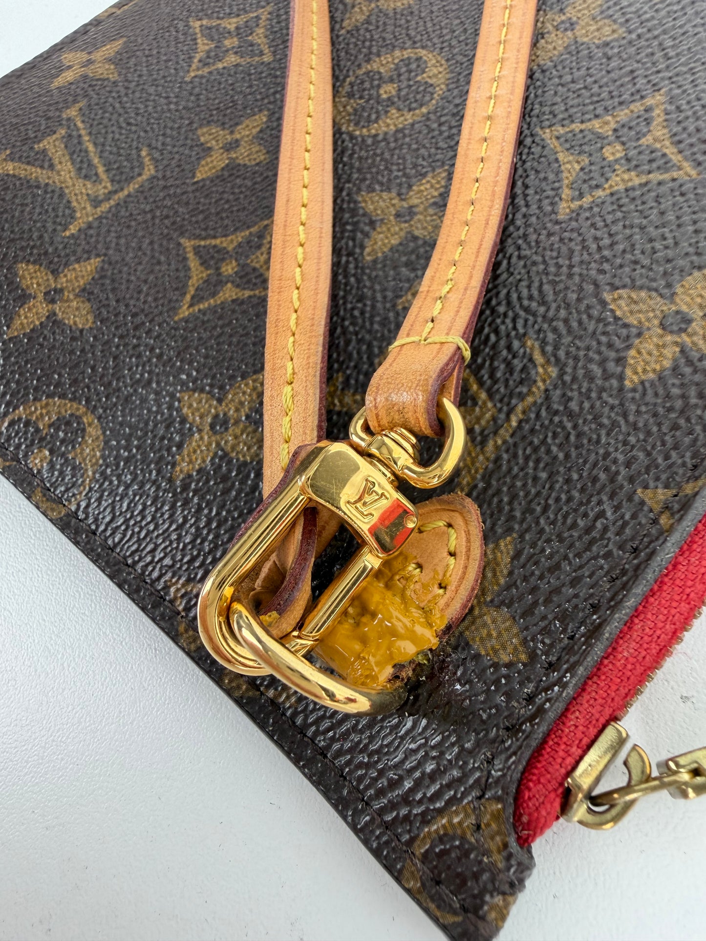 Louis Vuitton Neverfull Pochette MM in LV Monogram Coated Canvas 2014 S-19