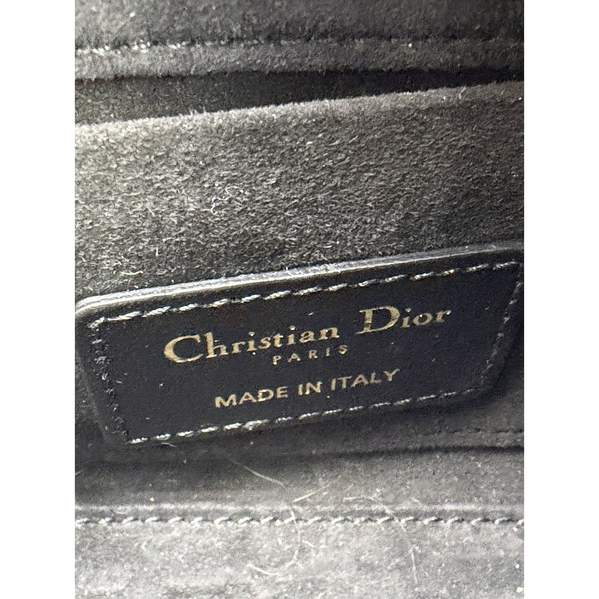 Christian Dior Lady D-Joy Bag Small in Black Cannage Lambskin Leather 2023 C-4