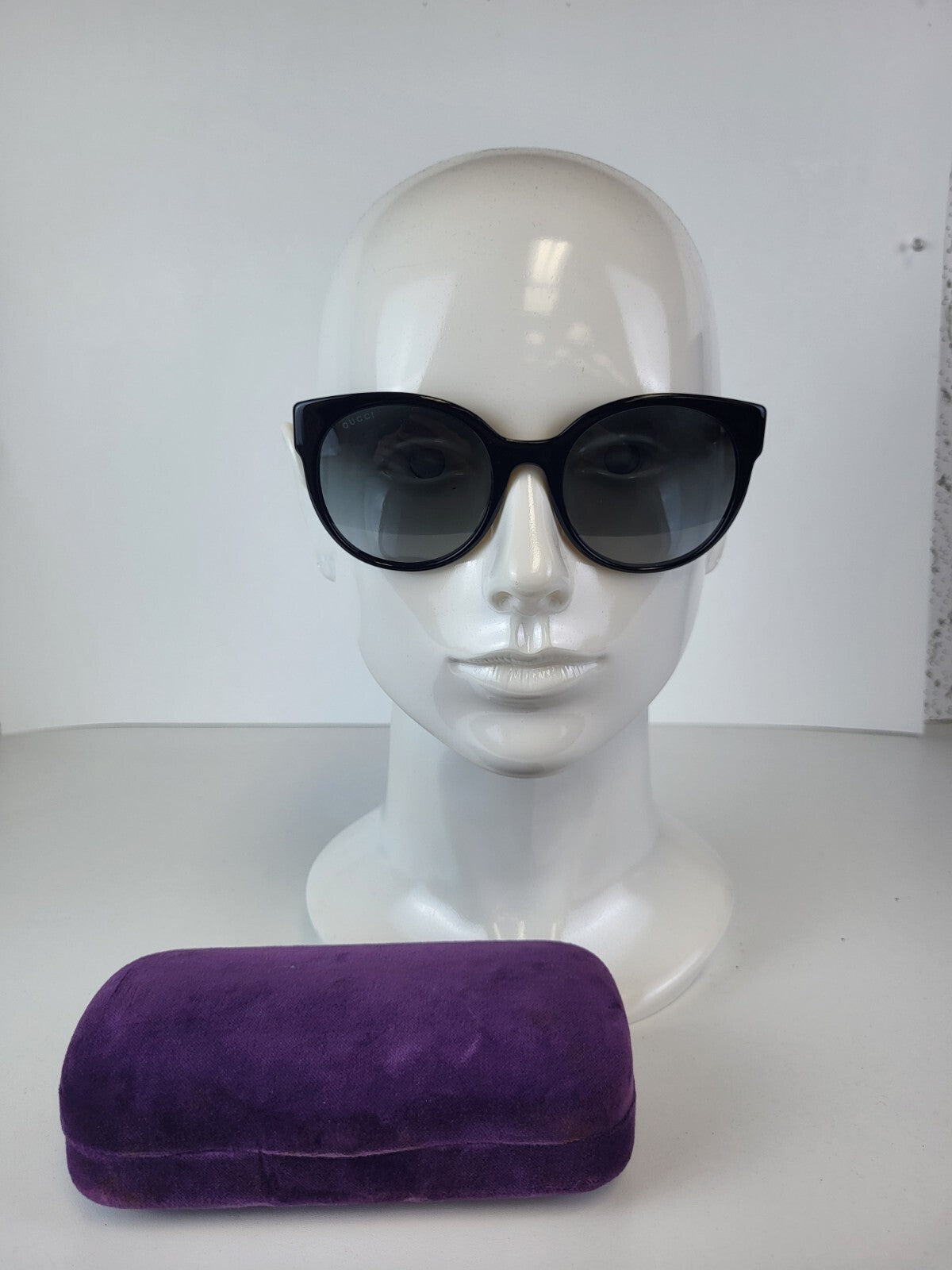 Gucci Sunglasses GG0035S 54/22 Black For Women