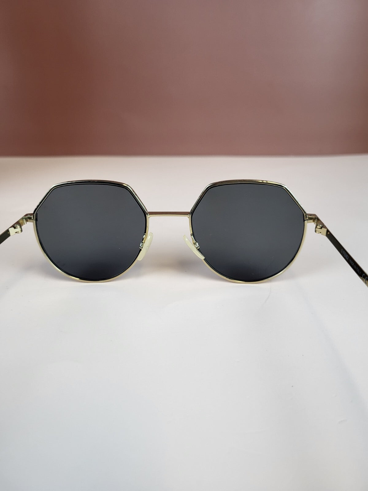 Fendi Prescription Glasses Frame Gold FF MM0029/S J5G2Y 54*20 For Women