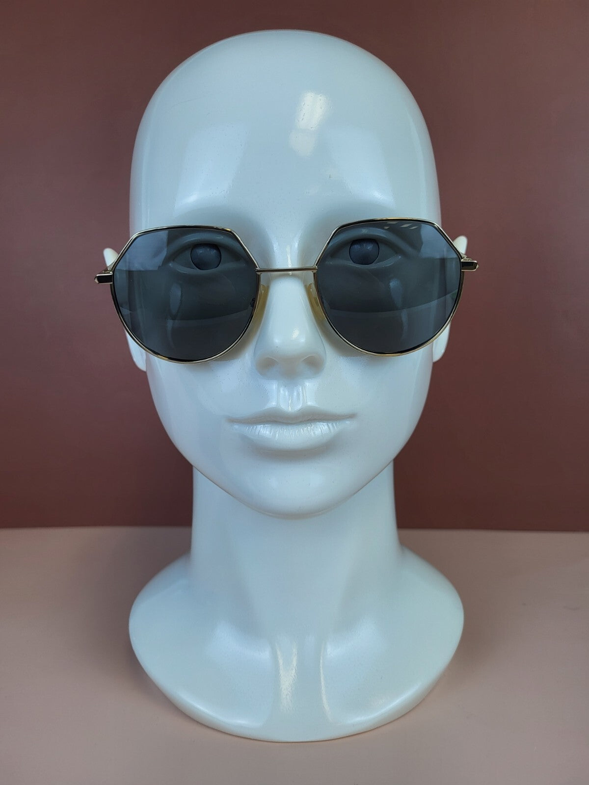 Fendi Prescription Glasses Frame Gold FF MM0029/S J5G2Y 54*20 For Women