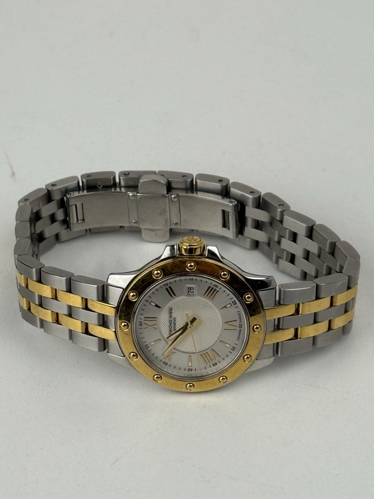 Raymond Weil Tango Steel And Gold Tone Quartz Ladies Watch 5399