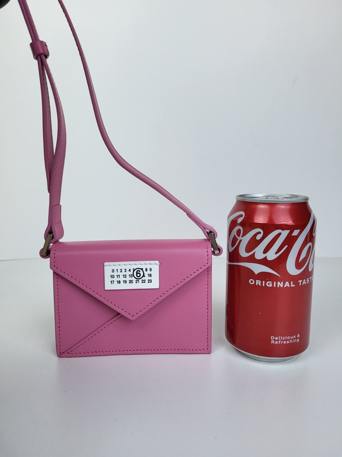 Maison Margiela Bag Pink Mini Triangle 6 Crossbody Bag