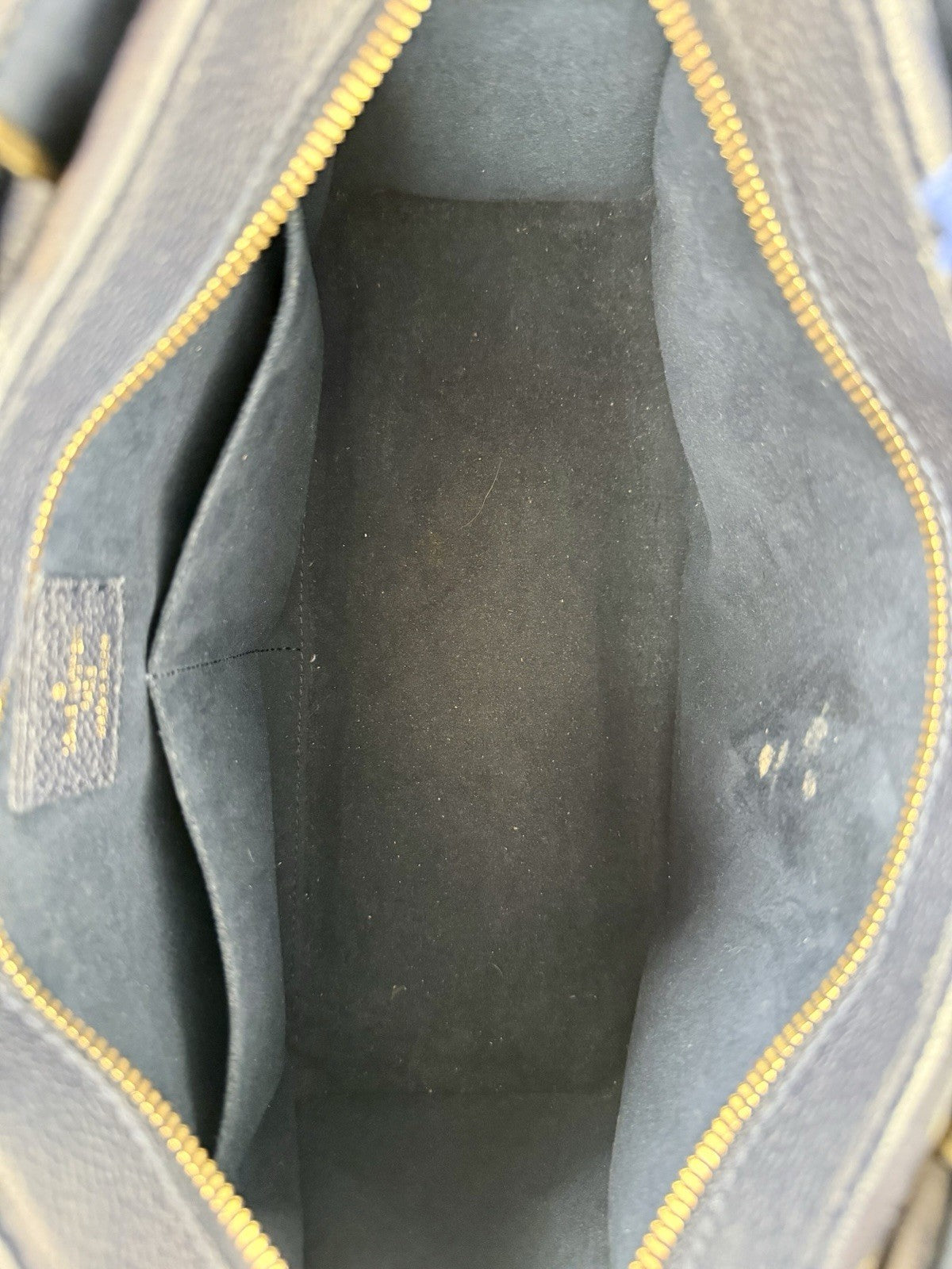 Louis Vuitton Popincourt Shoulder Bag PM Blue Brown Canvas Monogram