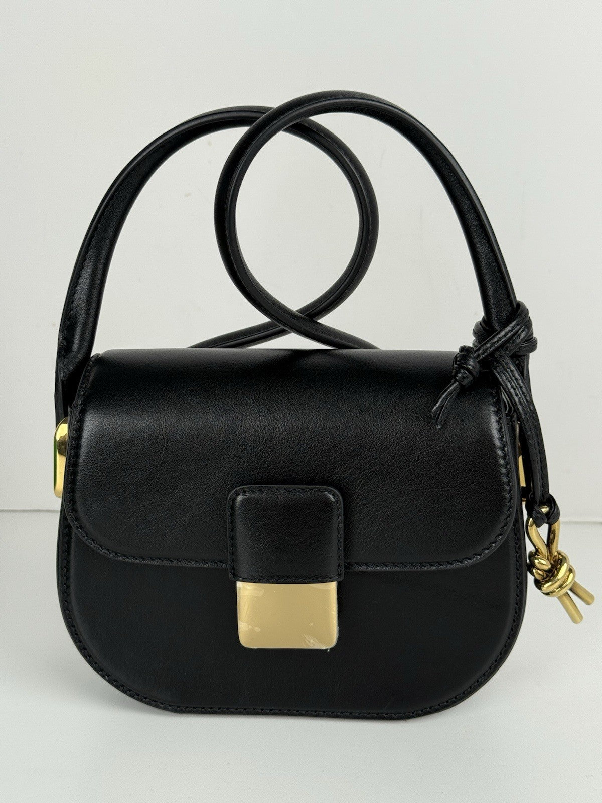 Bottega Veneta Black Mini Desiree Crossbody Women's Bag