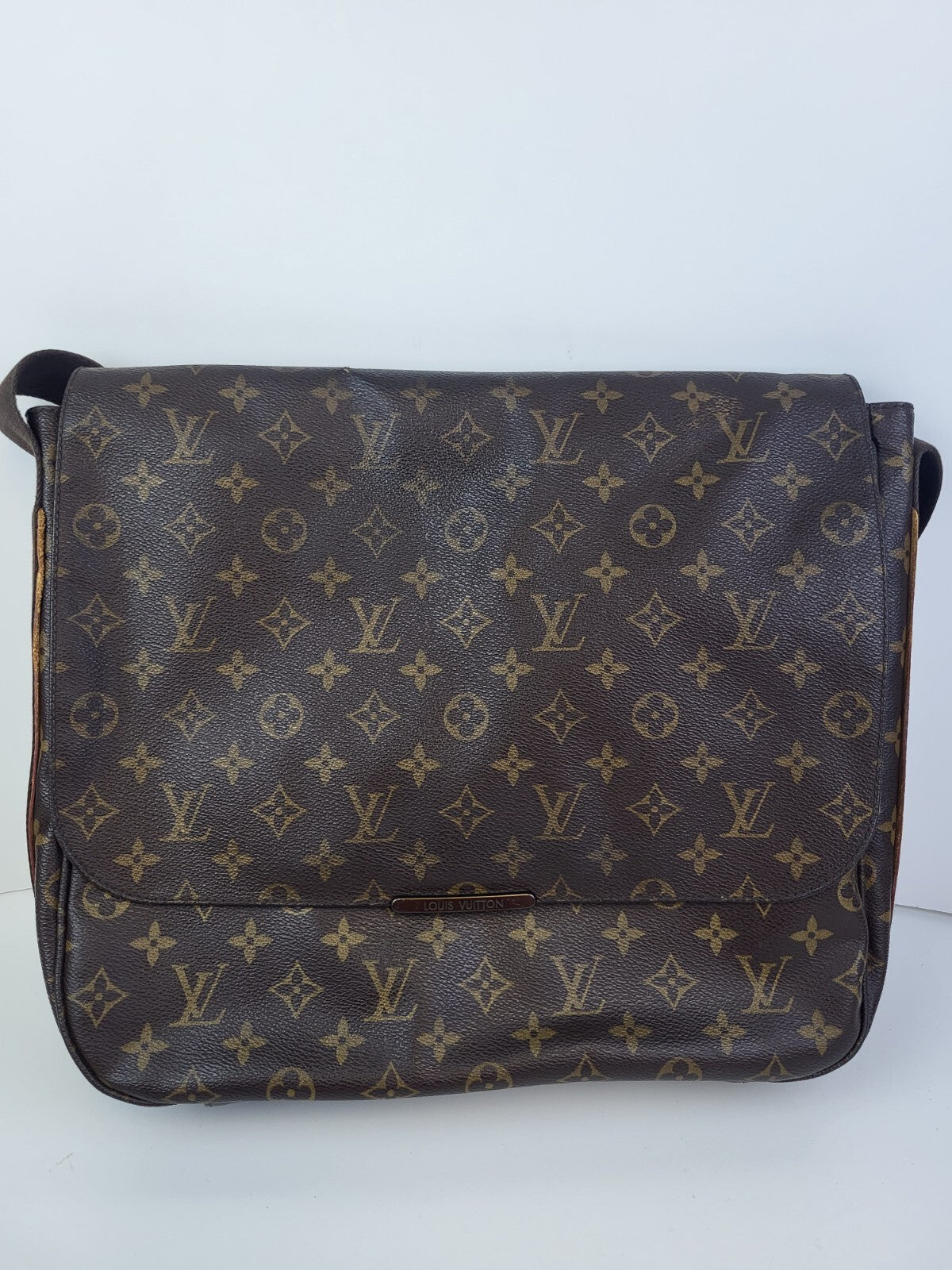 Louis Vuitton Beaubourg Messenger Bag MM Brown Canvas