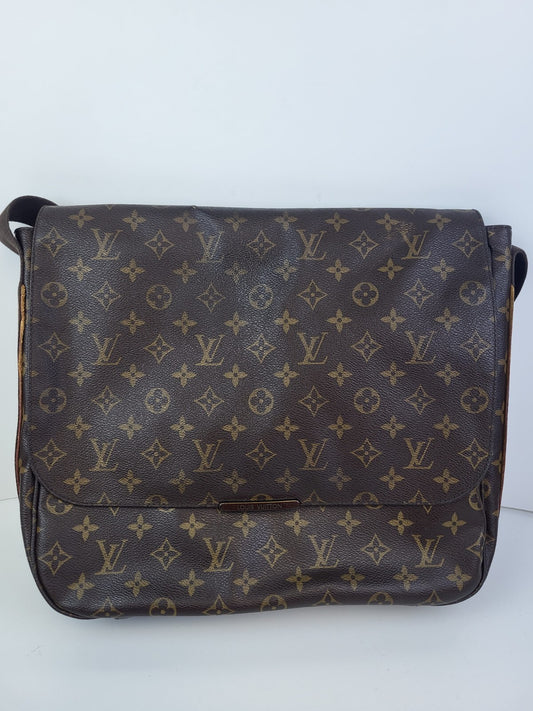 Louis Vuitton Beaubourg Messenger Bag MM Brown Canvas