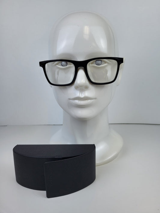 Prada SPR 19xF Eyeglasses Frame Black 54/19 For Men