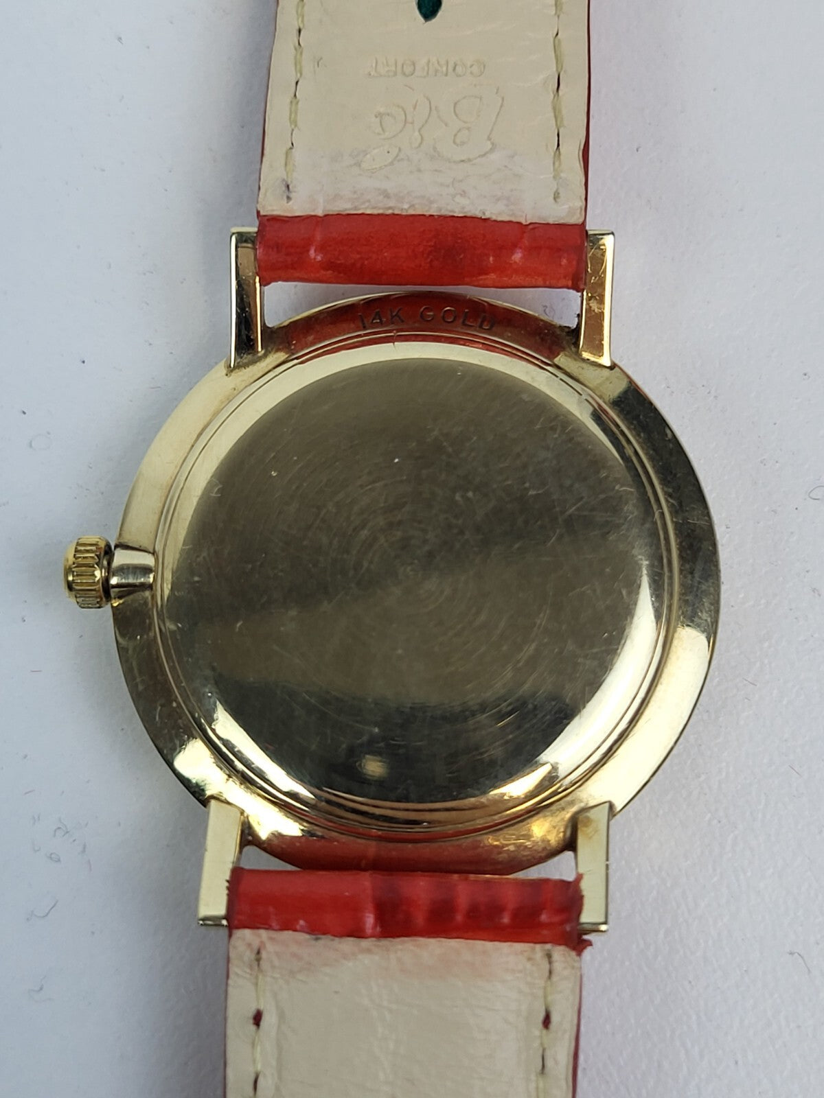 Jules Jürgensen Classic Vintage 14k Solid Gold Besel Women's Watch 