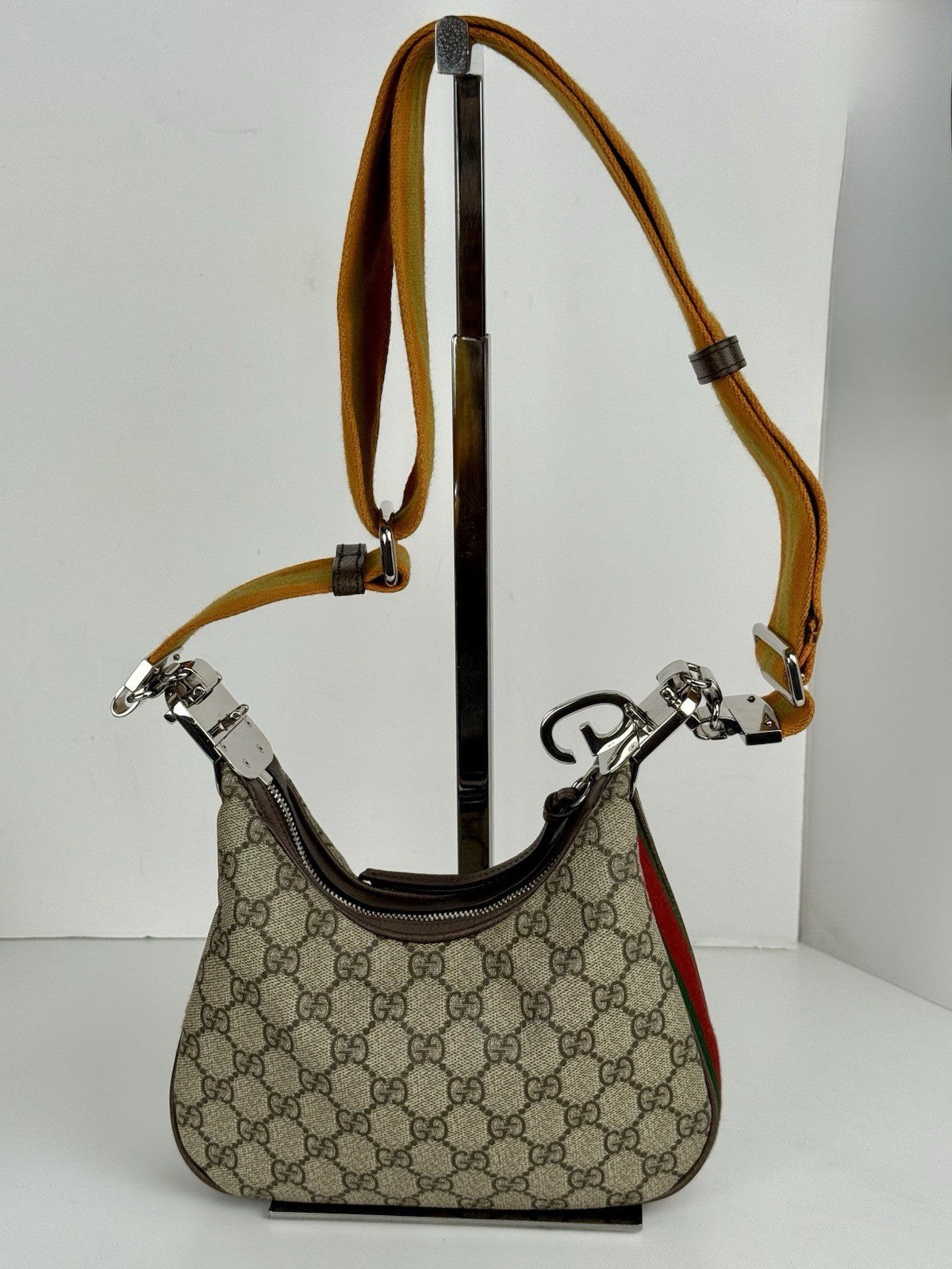 Gucci Dionysus GG Supreme Monogram Texture Shoulder Bag Canvas