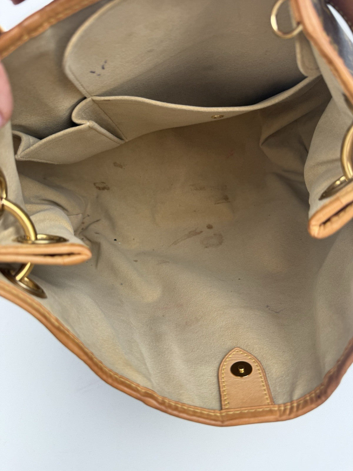 Louis Vuitton Galliera Handbag Monogram Canvas PM Bag