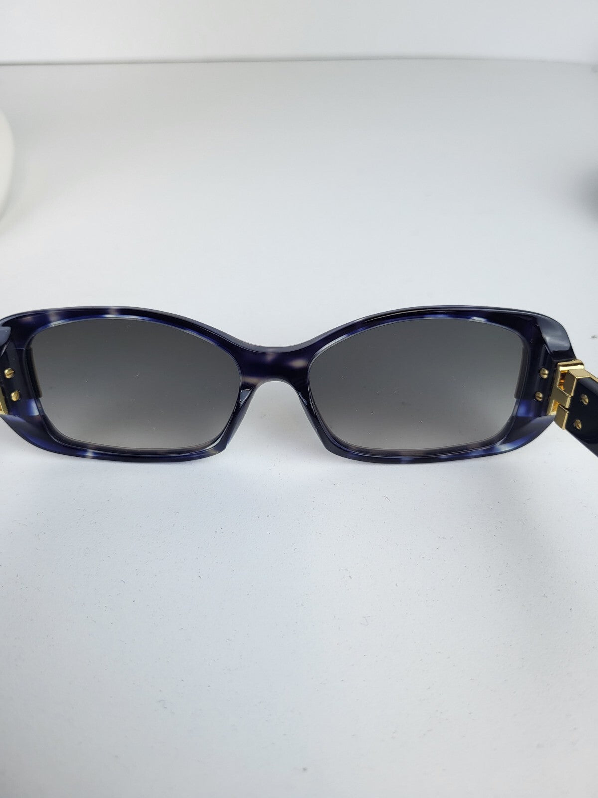 Louis Vuitton Sunglasses Z1390W Black Blue For Women Size 54*16