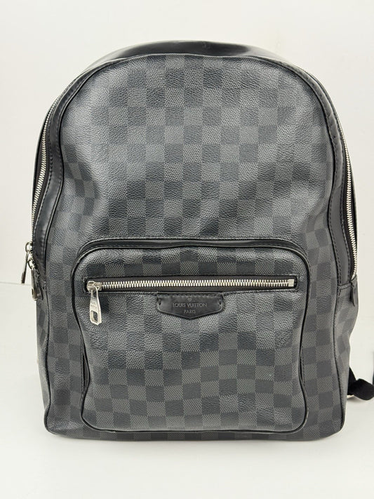 LOUIS VUITTON Damier Graphite Josh Backpack