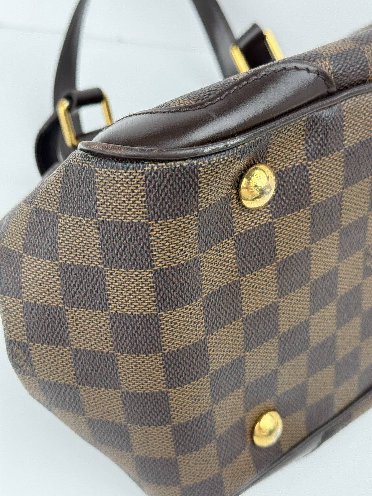 Louis Vuitton Verona Shoulder Bag PM Brown Canvas