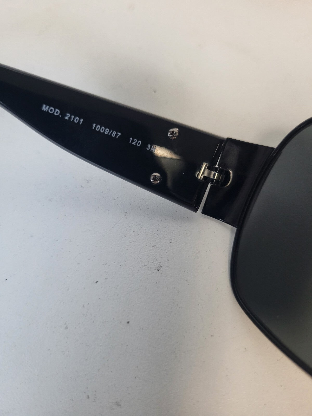 Versace Sunglasses 1009/87 Shield Black Tinted 