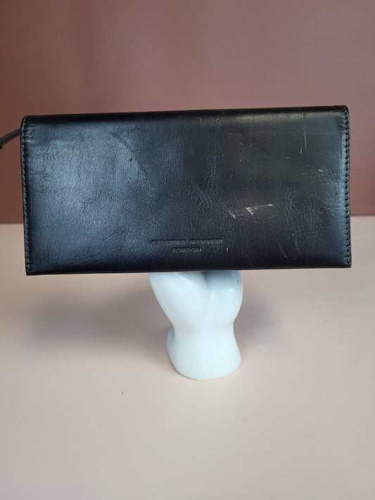 Katharine Hambett Wallet London Long Brown Leather Wallet For Women