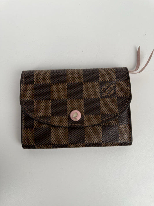 Louis Vuitton Portemonnaie Rosalie Coin Purse Wallet Pink Leather