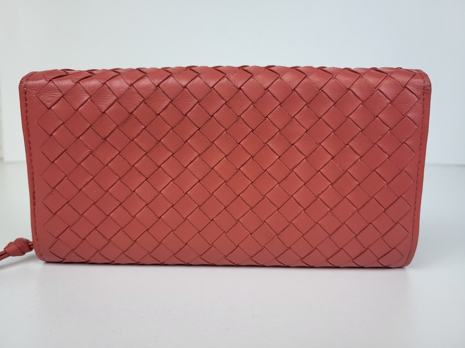 Bottega Veneta Intrecciato Leather Continental Flap Wallet 