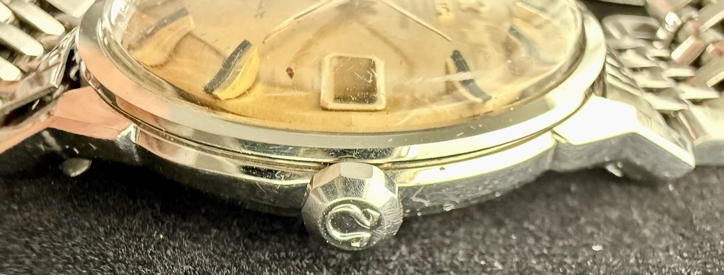 OMEGA Constellation 167.005 Pie Pan Automatic 1960’s Wristwatch Mens 35mm
