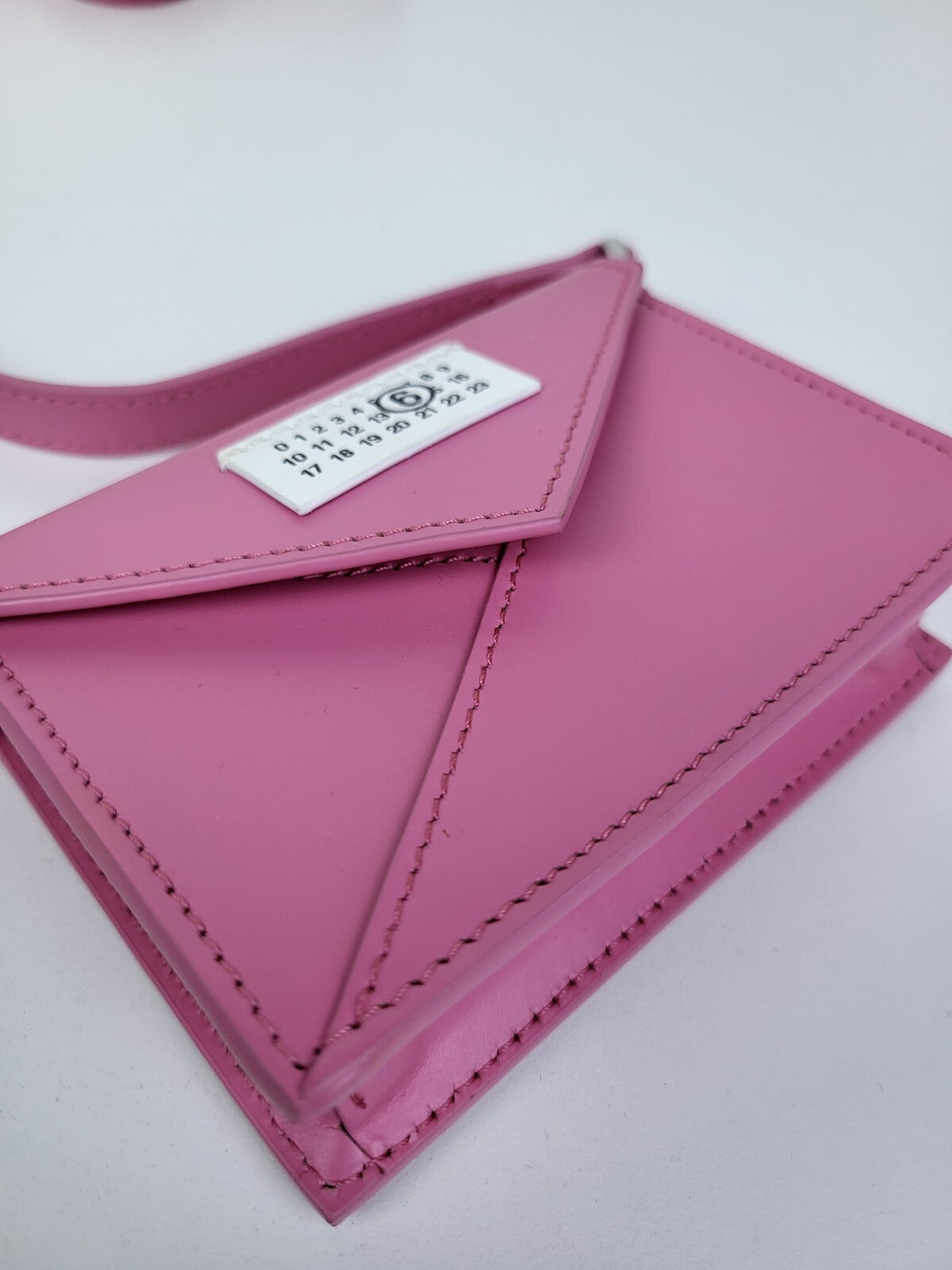 Maison Margiela Bag Pink Mini Triangle 6 Crossbody Bag
