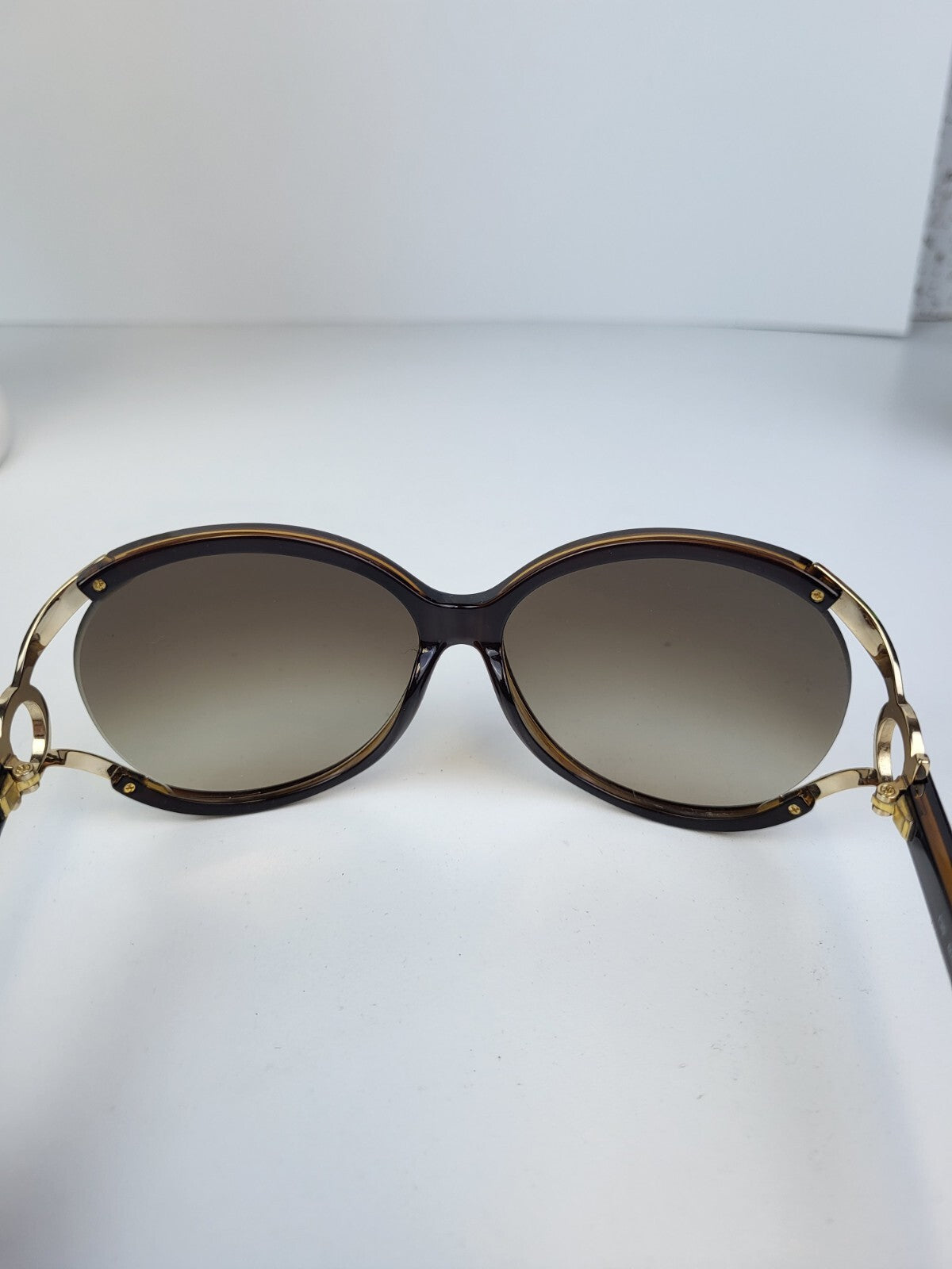 Salvatore Ferragamo Sunglasses SF600s Brown Gold For Women 61/14