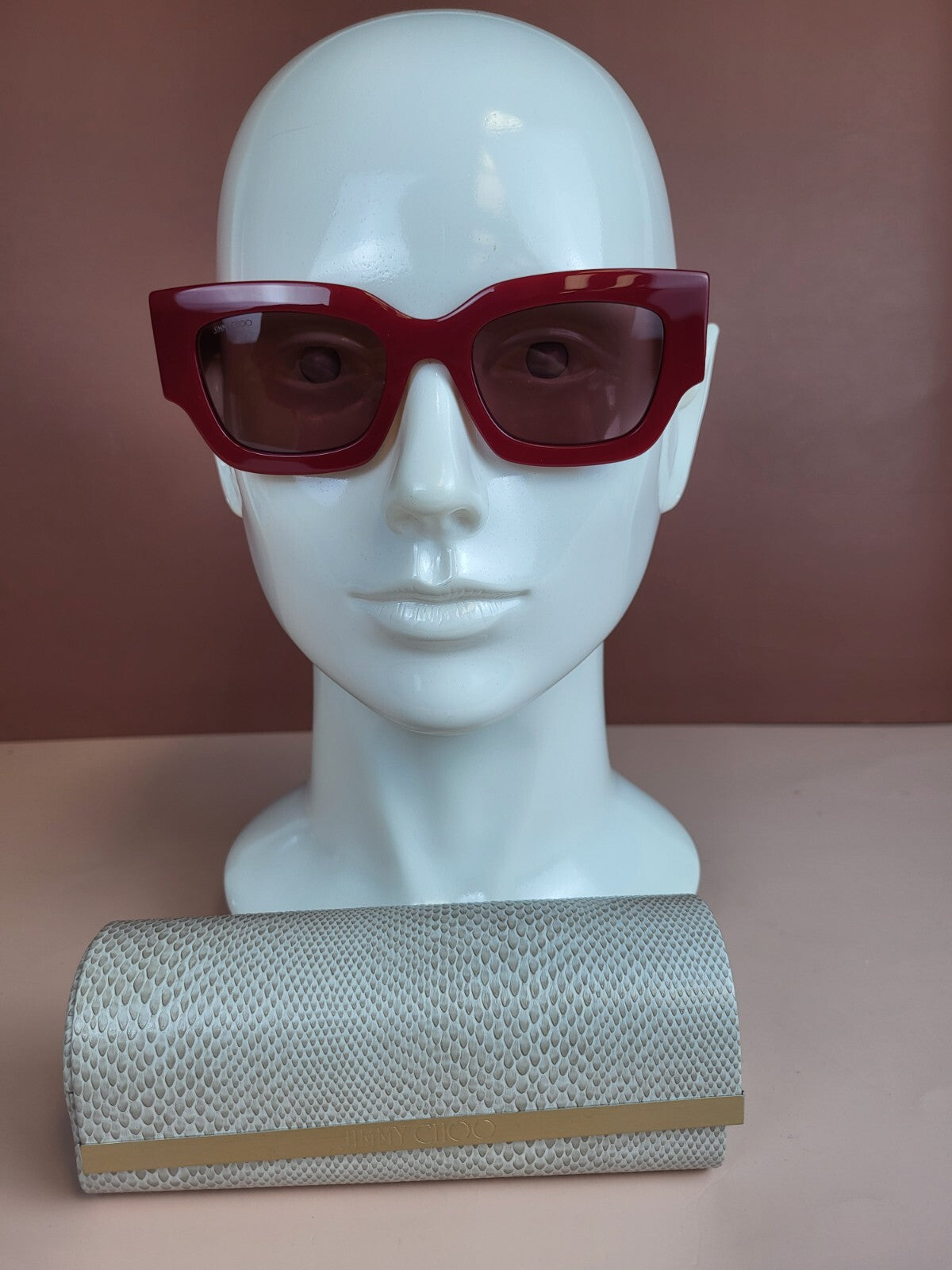 Jimmy Choo Sunglasses Nena/s C9A4S Red Pink For Women